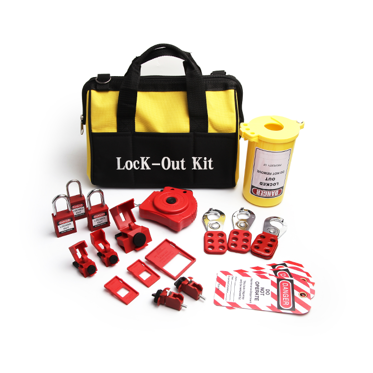 OEM Factory Electric Lock Out Bag Safety Steel Padlock Keyt